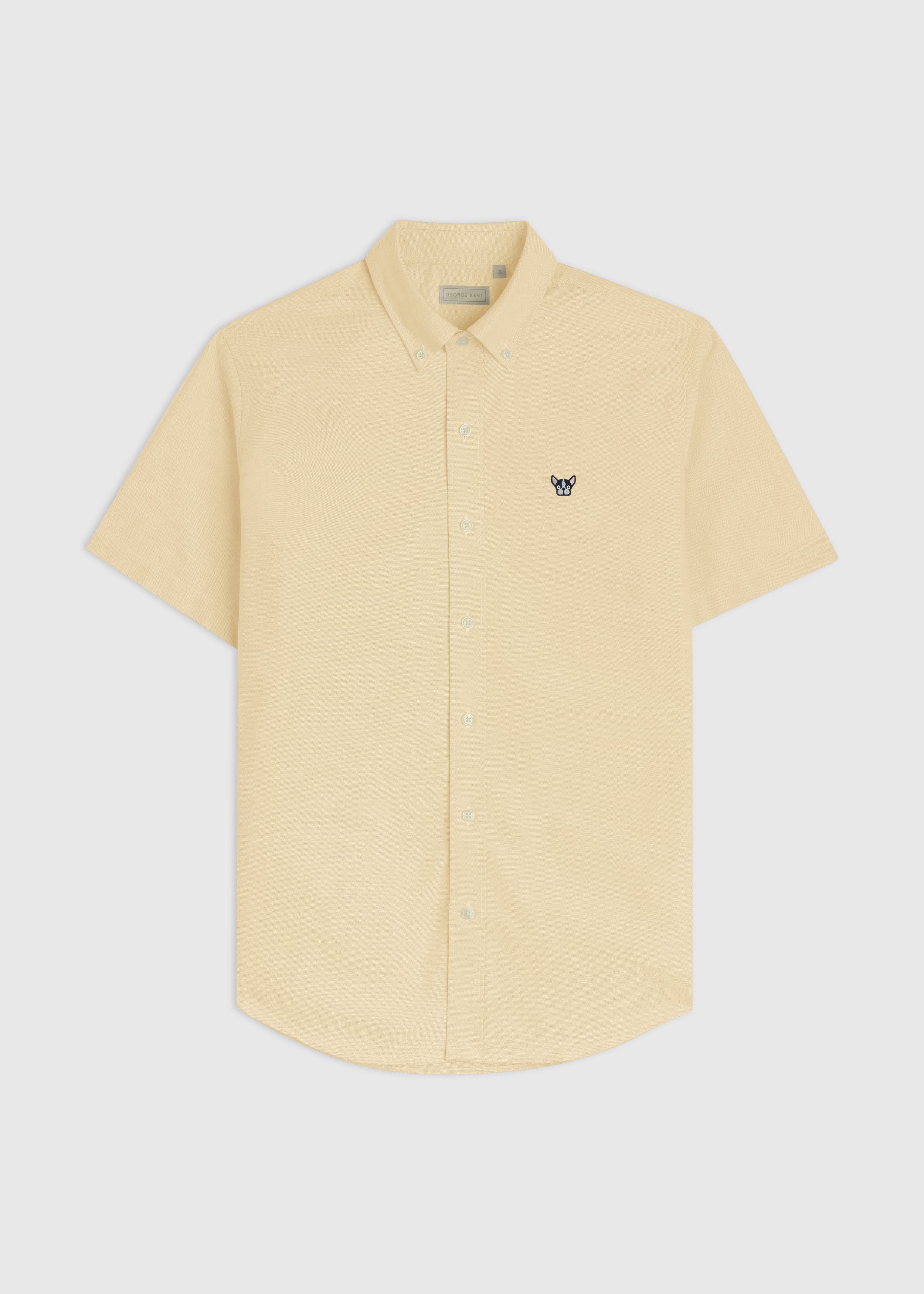 Oxford Light Yellow Shirt - GEORGE KENT