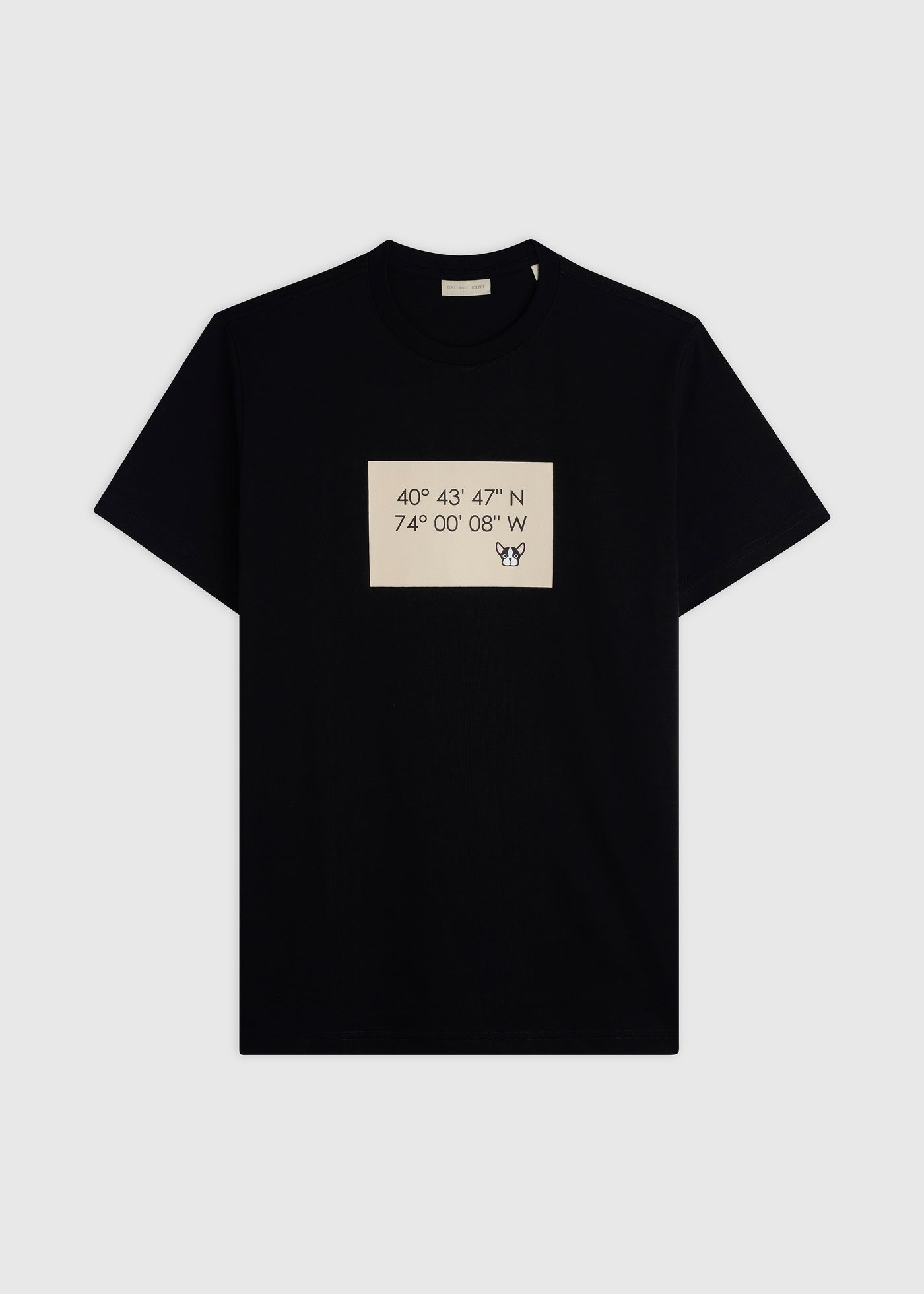 Geolocation Black Tee