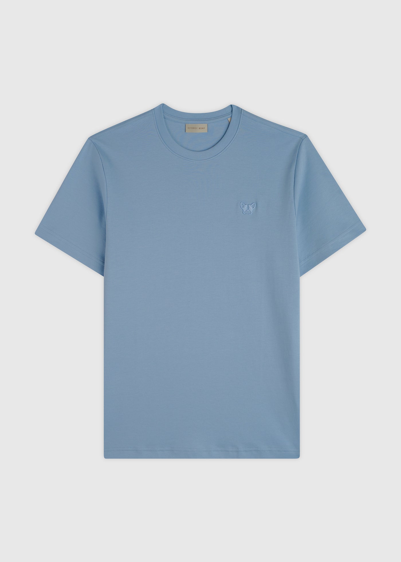 3D Logo Baby Blue Tee