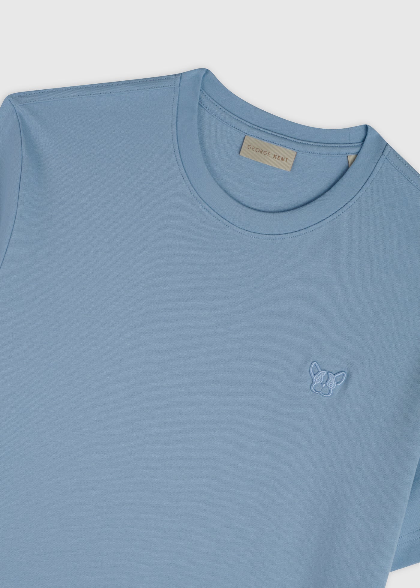 3D Logo Baby Blue Tee