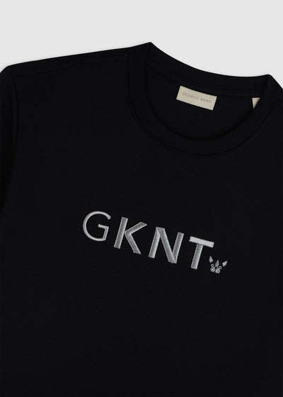 GKNT Emrboidery Black Tee