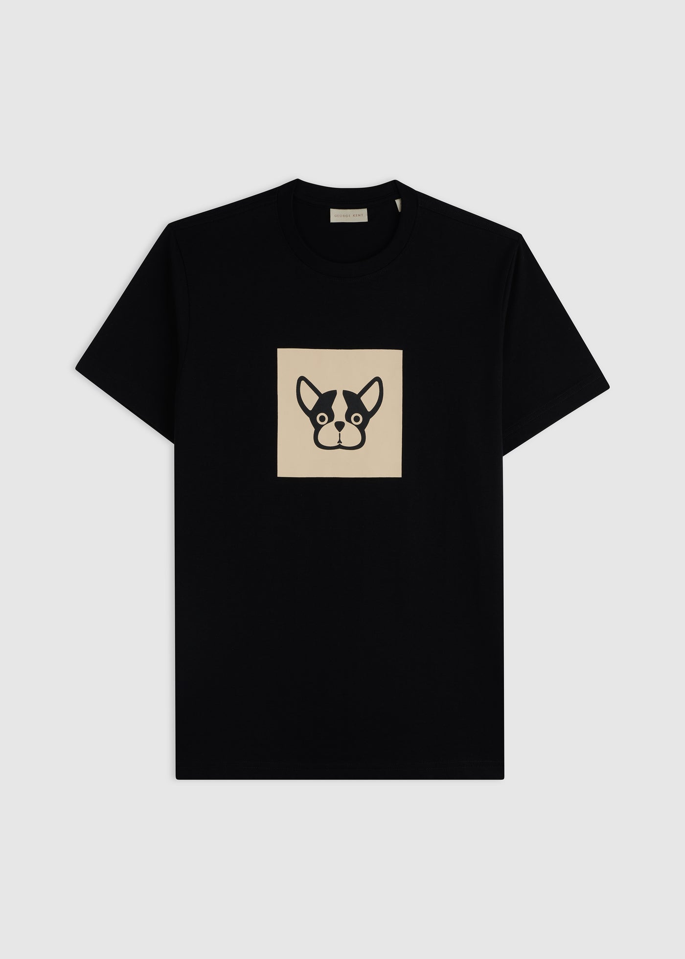 Monochrome Box Black Tee