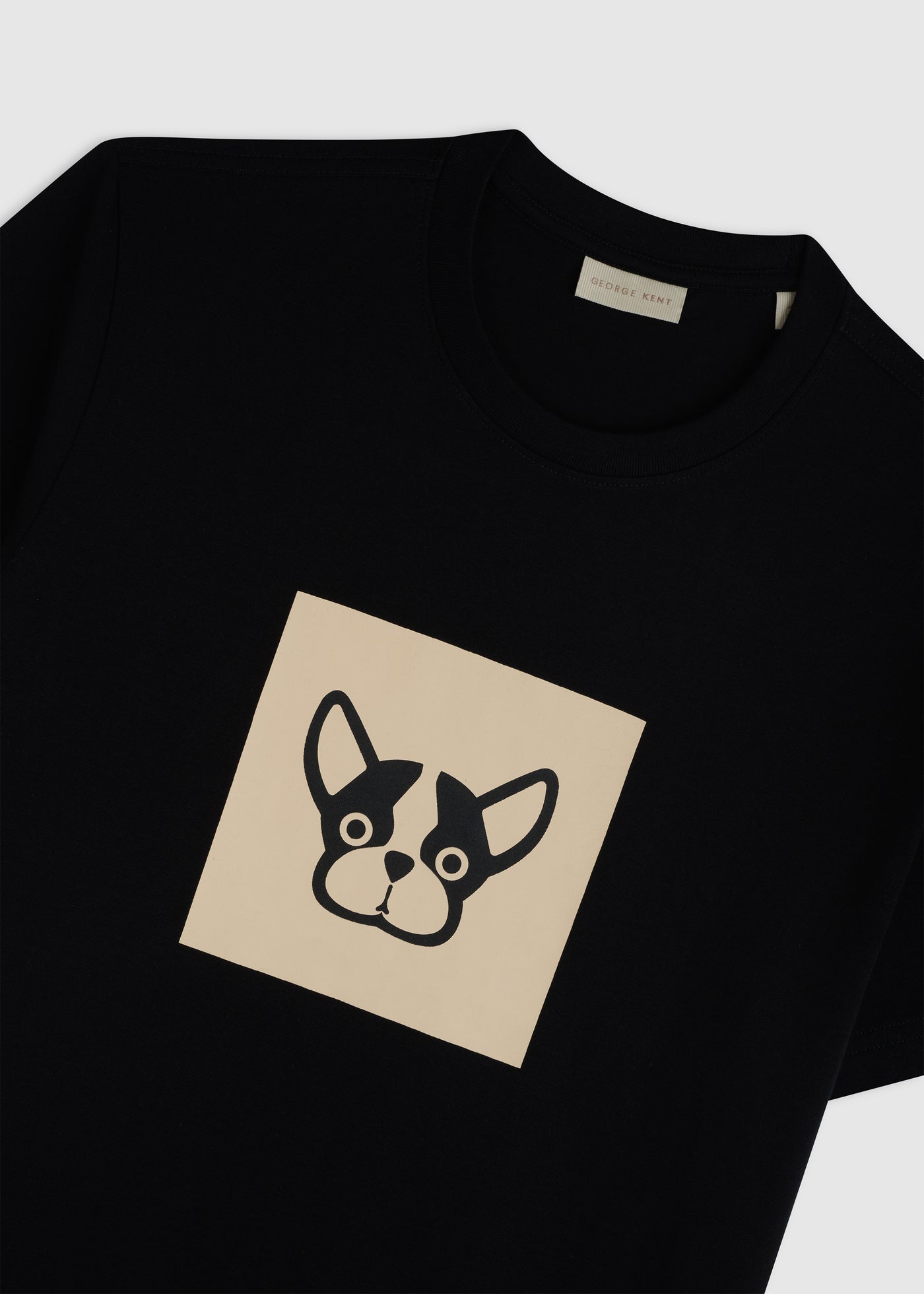 Monochrome Box Black Tee