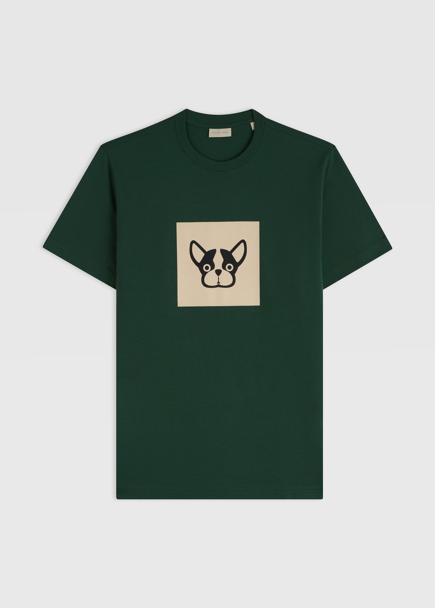 Monochrome Box Green Tee