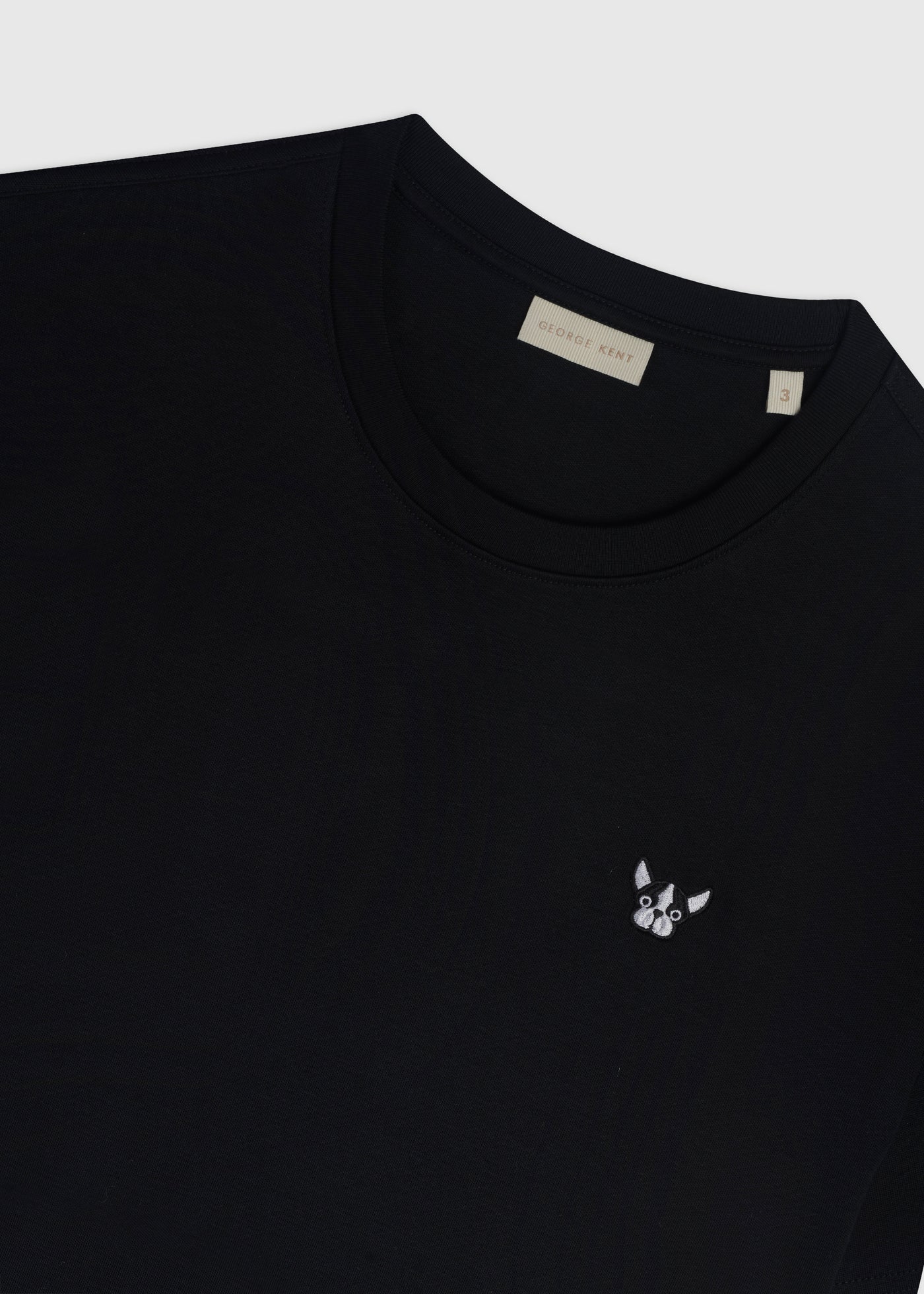 Monochromatic Heavyweight Black Tee