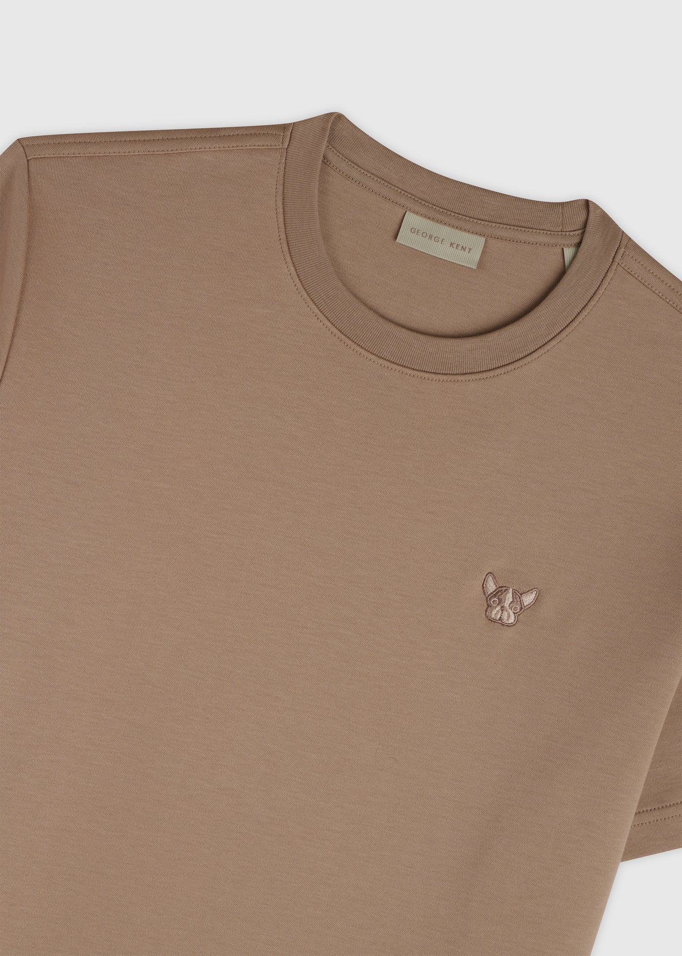 Monochromatic Heavyweight Almondine Tee