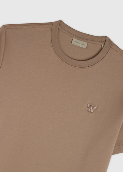 Monochromatic Heavyweight Almondine Tee