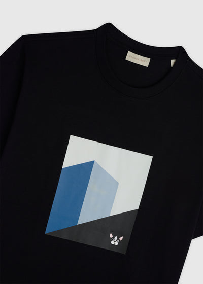 Skyscrapper Black Tee