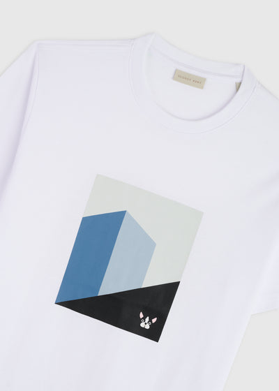 Skyscrapper White Tee
