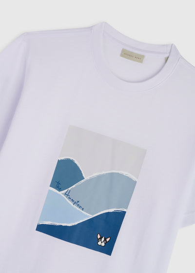 The Hamptons White Tee