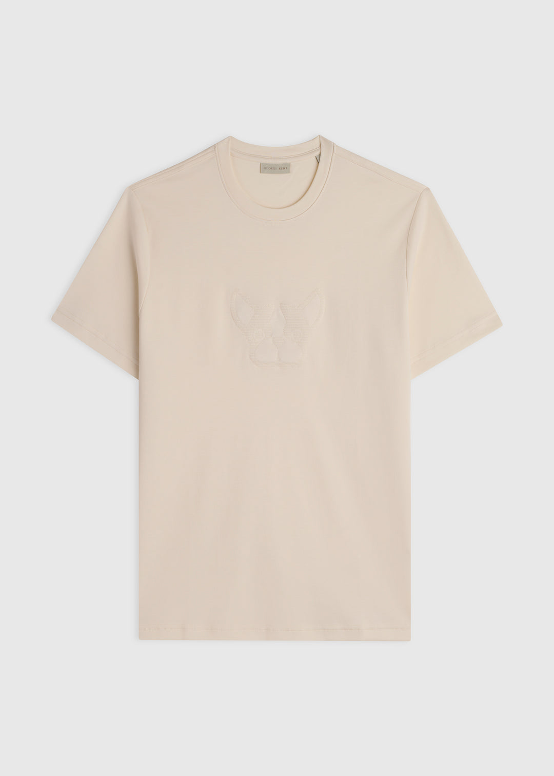 Lineal Embroidery Pristine Tee – GEORGE KENT